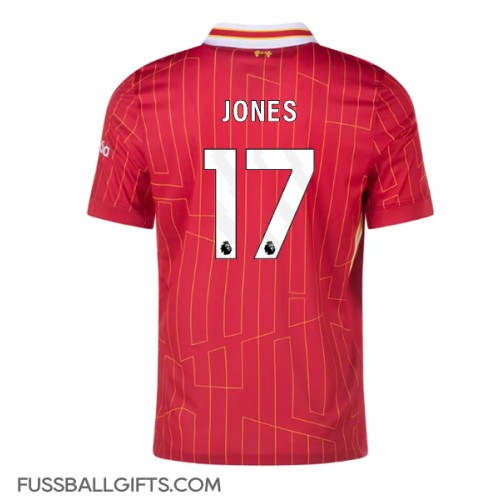 Liverpool Curtis Jones #17 Fußballbekleidung Heimtrikot 2024-25 Kurzarm